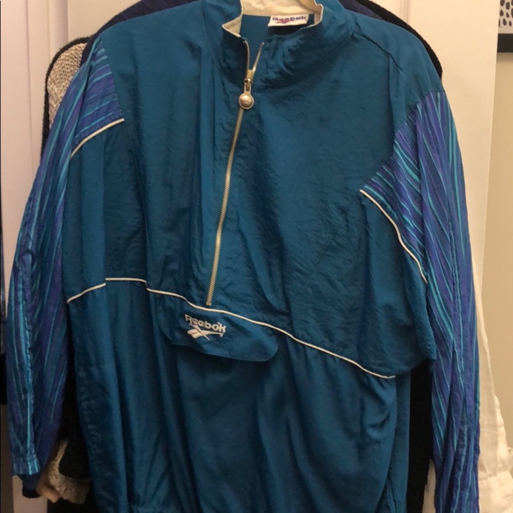 Vintage 90s Reebok windbreaker - Unisex (Large)